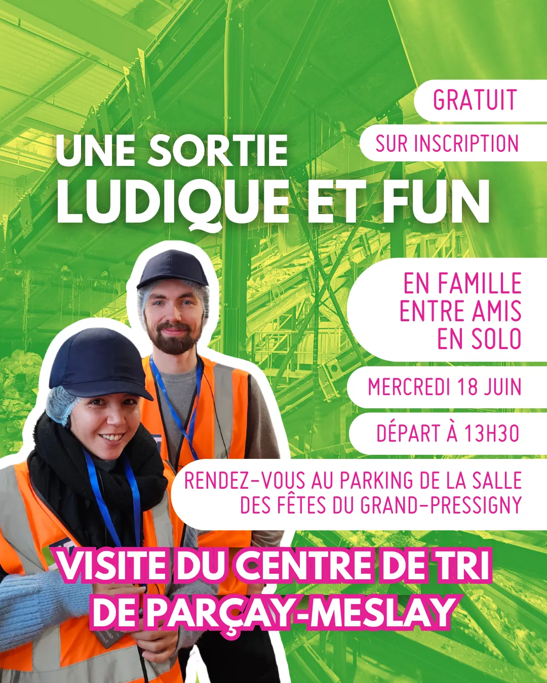 Visite centre de tri 18 juin