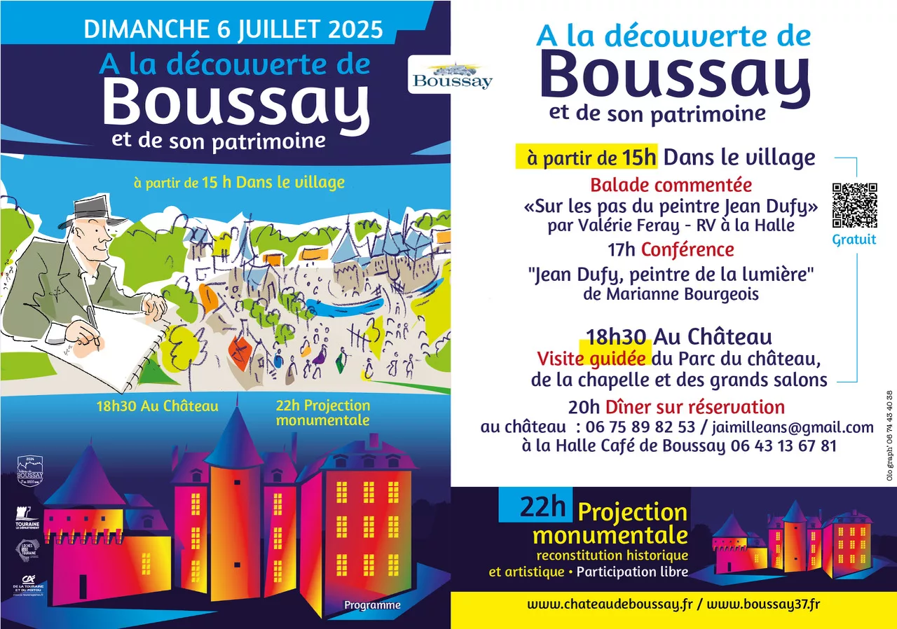 FLYER BOUSSAY 6 JUILLET 2025